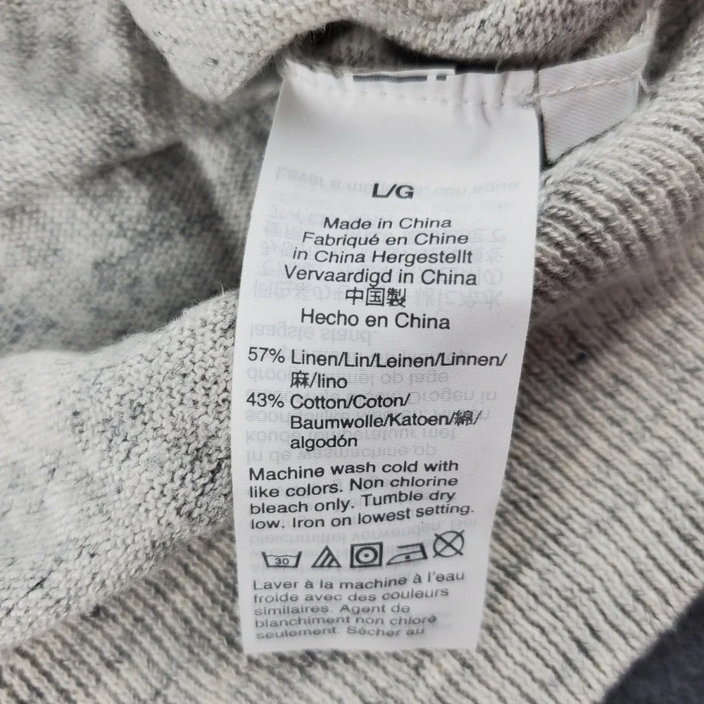 J.Crew Speckled Crewneck Sweater Soft‎ Knit Pullover Casual Top Large